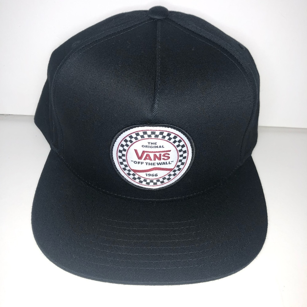 New Black Vans Hat SnapBack